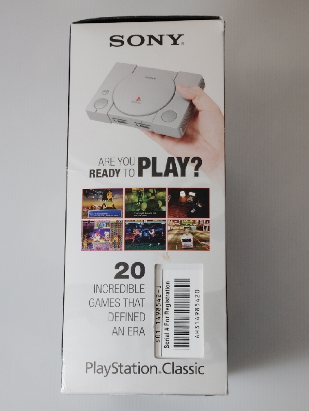 Sony PlayStation Classic Mini Console - White - Picture 2 of 11